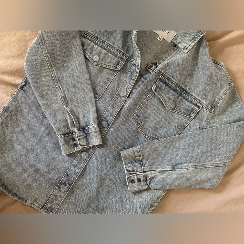 pistola Light Blue Denim Jean Jacket - Picture 5 of 13